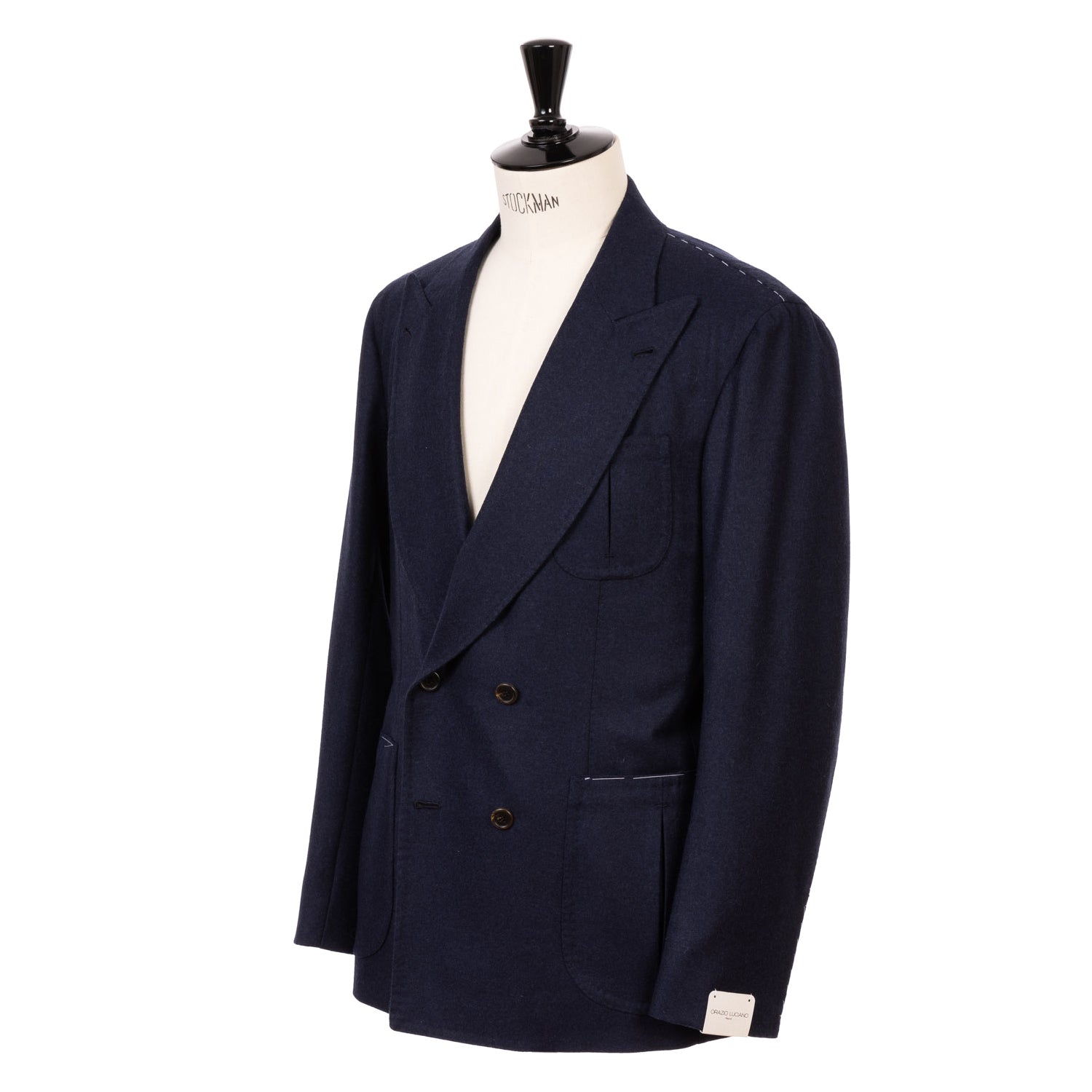 Jacket "Bombato Elegante" made of pure Wool Flannel from Standeven - purely handcrafted